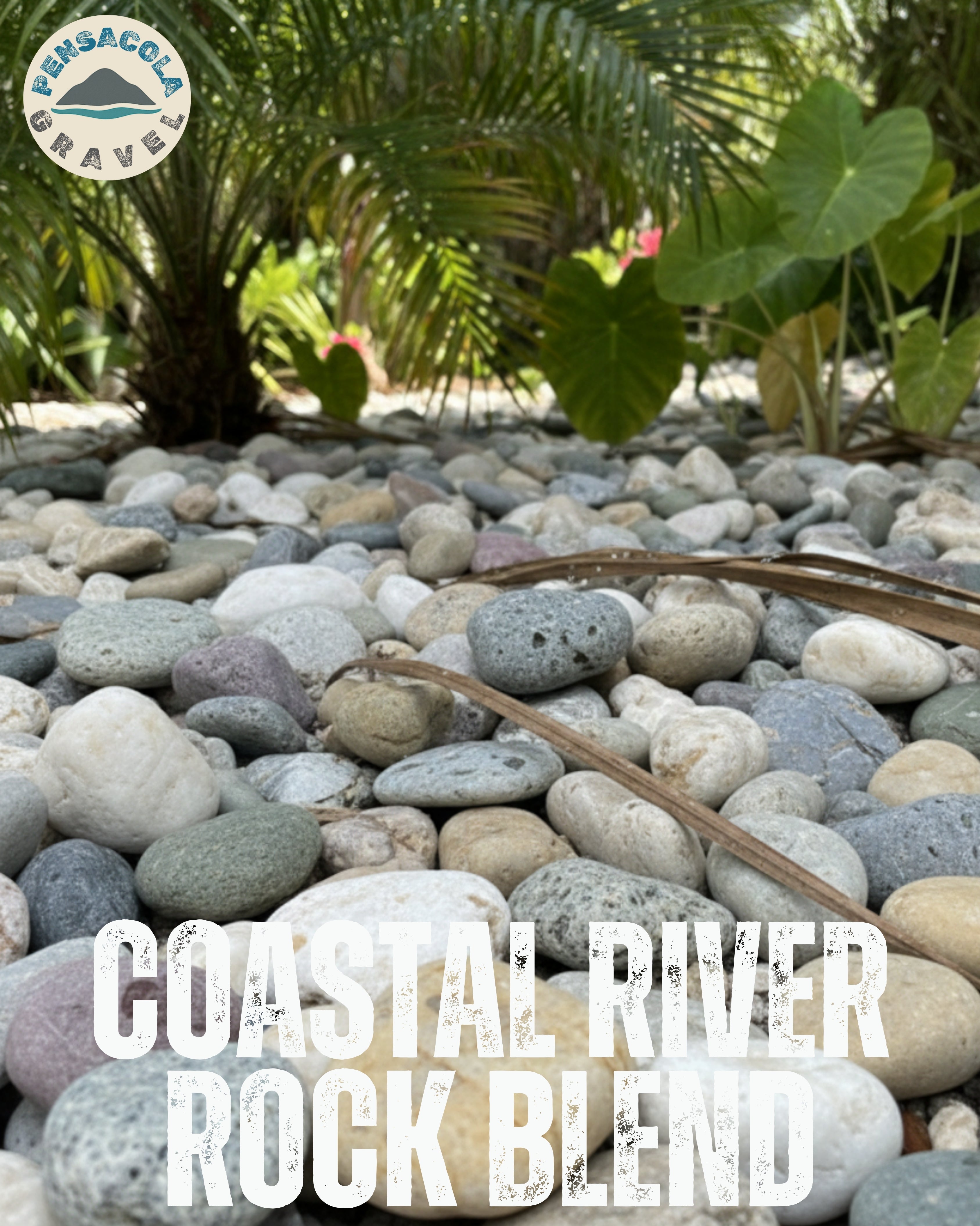 Coastal River Rock Blend {Per Pallet}
