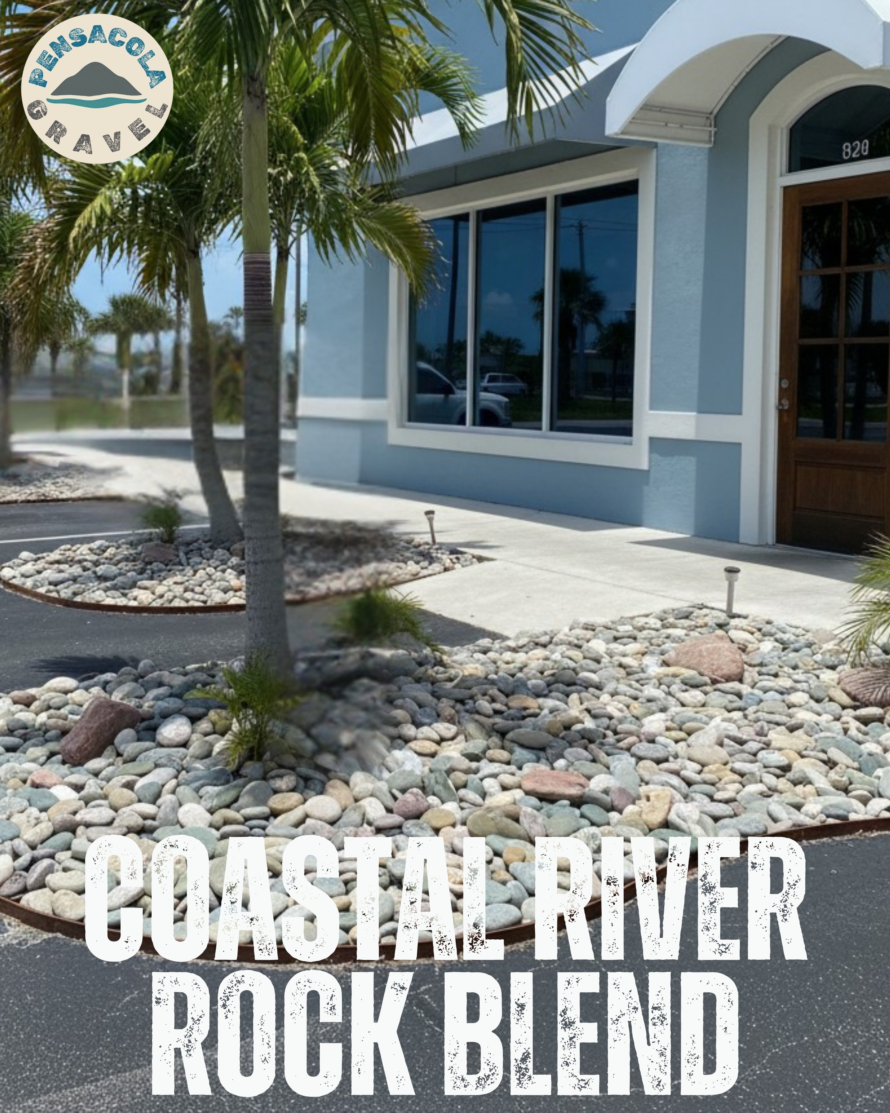 Coastal River Rock Blend {Per Pallet}