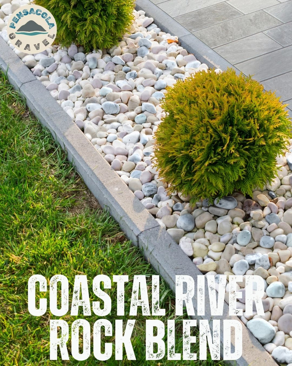 Coastal River Rock Blend {Per Pallet}