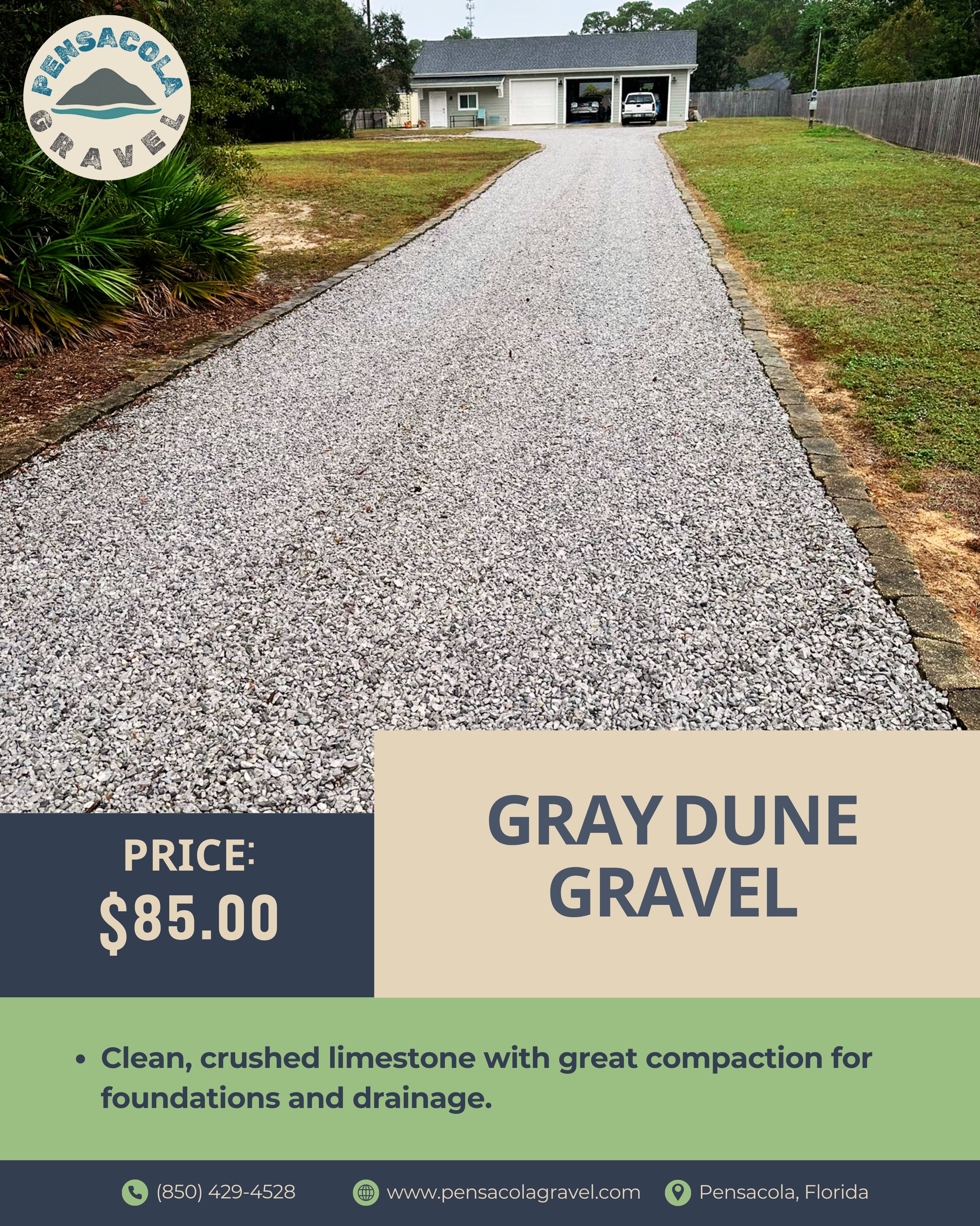 Graydune Gravel {Per Ton}