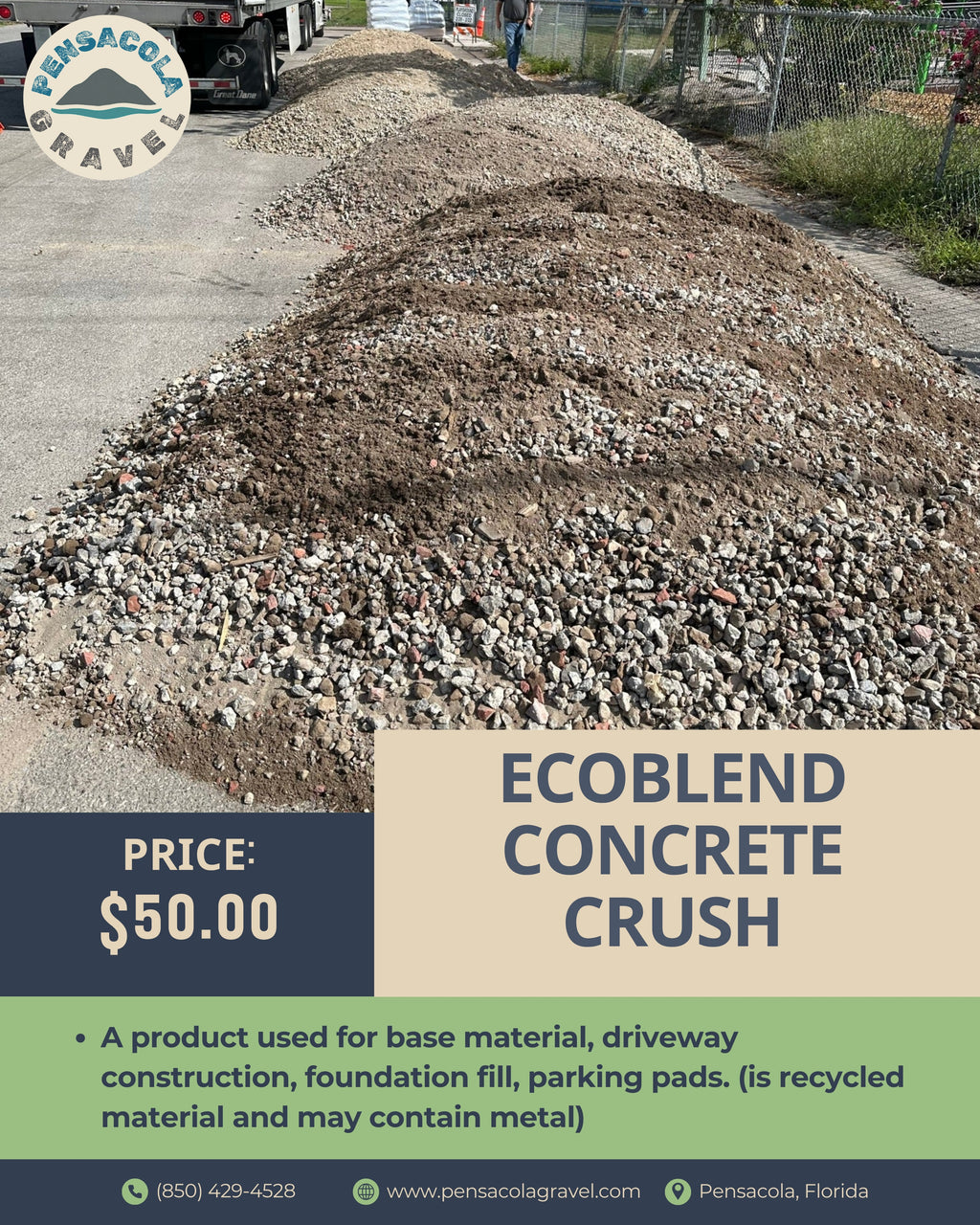 Echoblend Concrete Crush {PER TON}