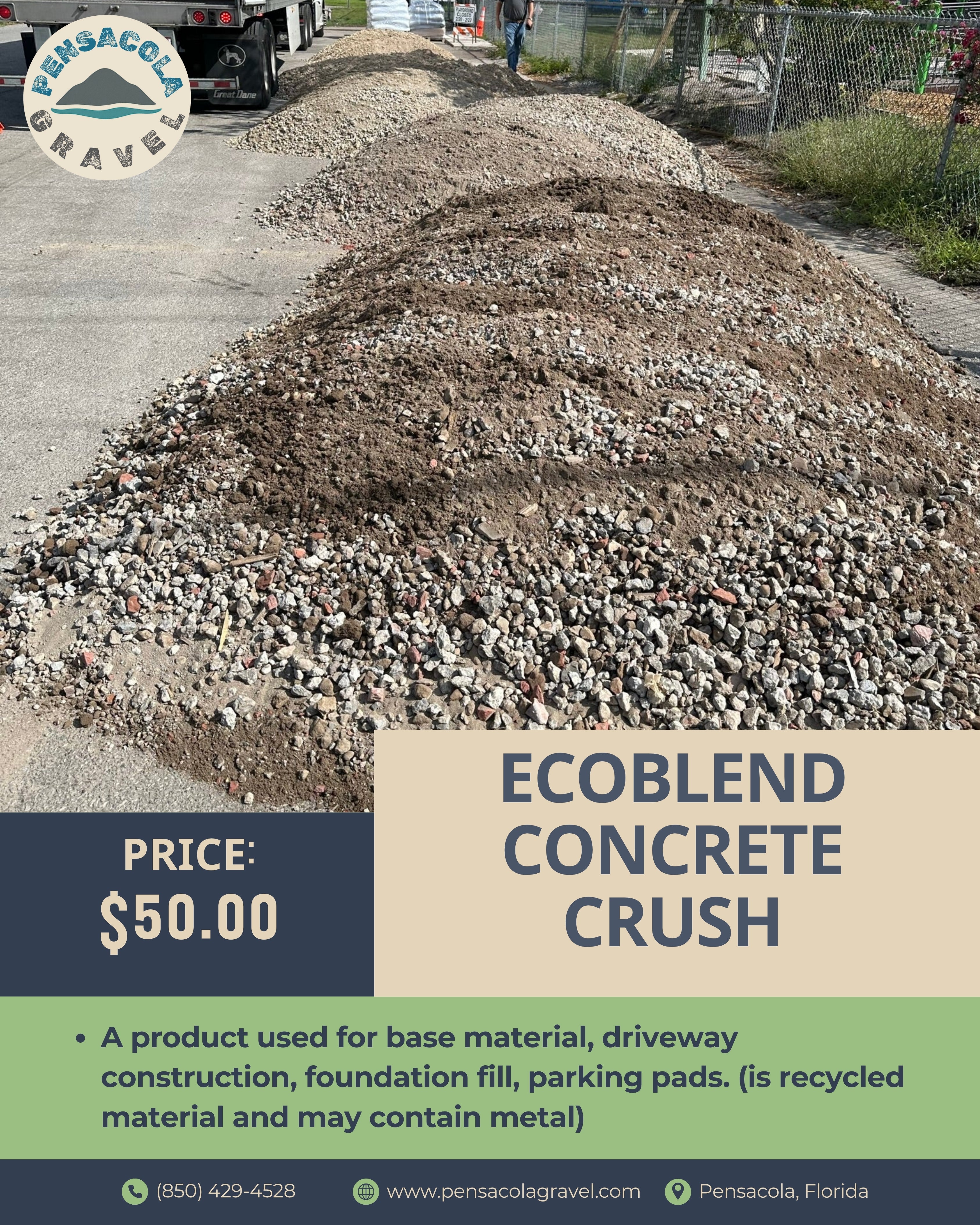 Echoblend Concrete Crush {PER TON}