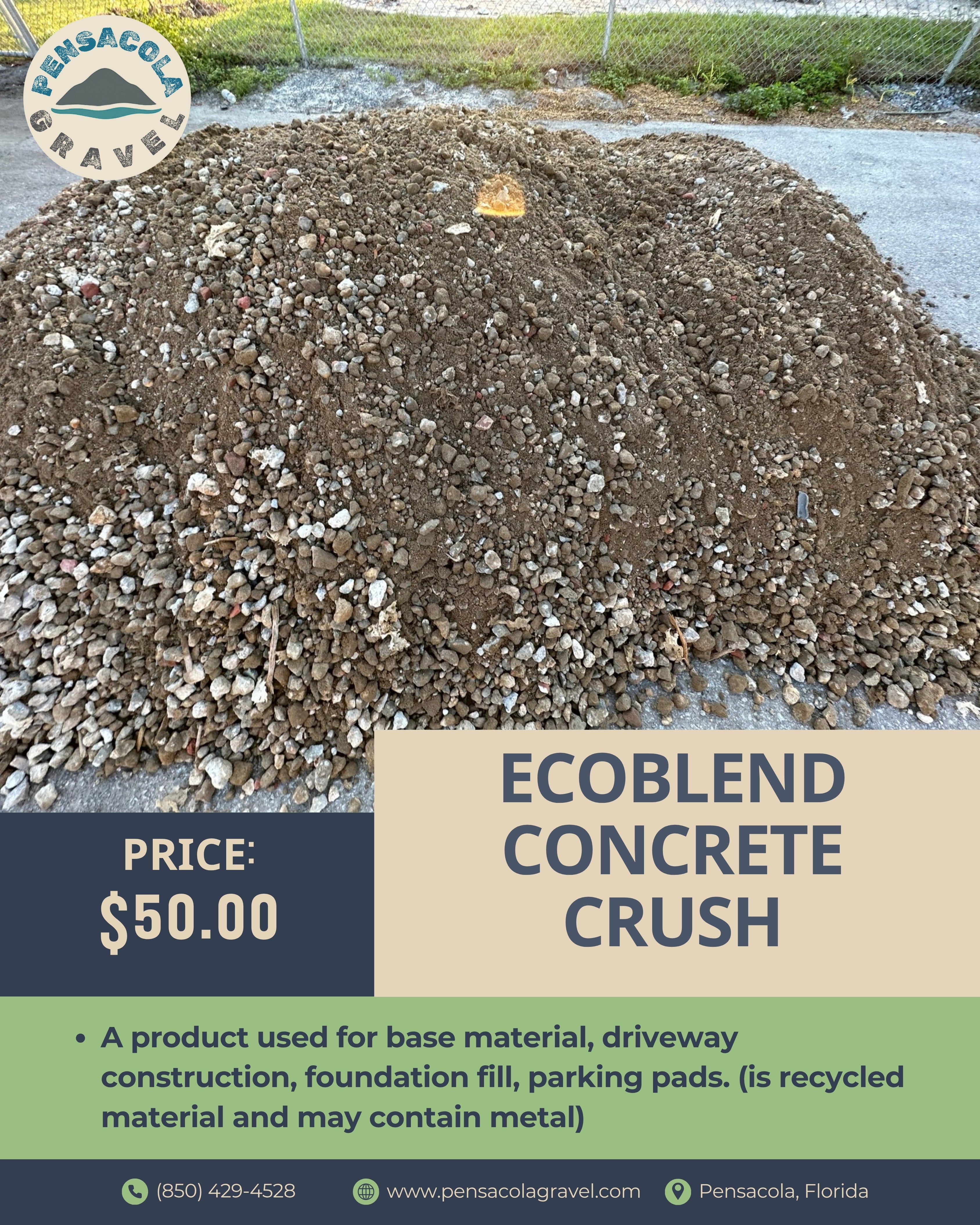 Echoblend Concrete Crush {PER TON}