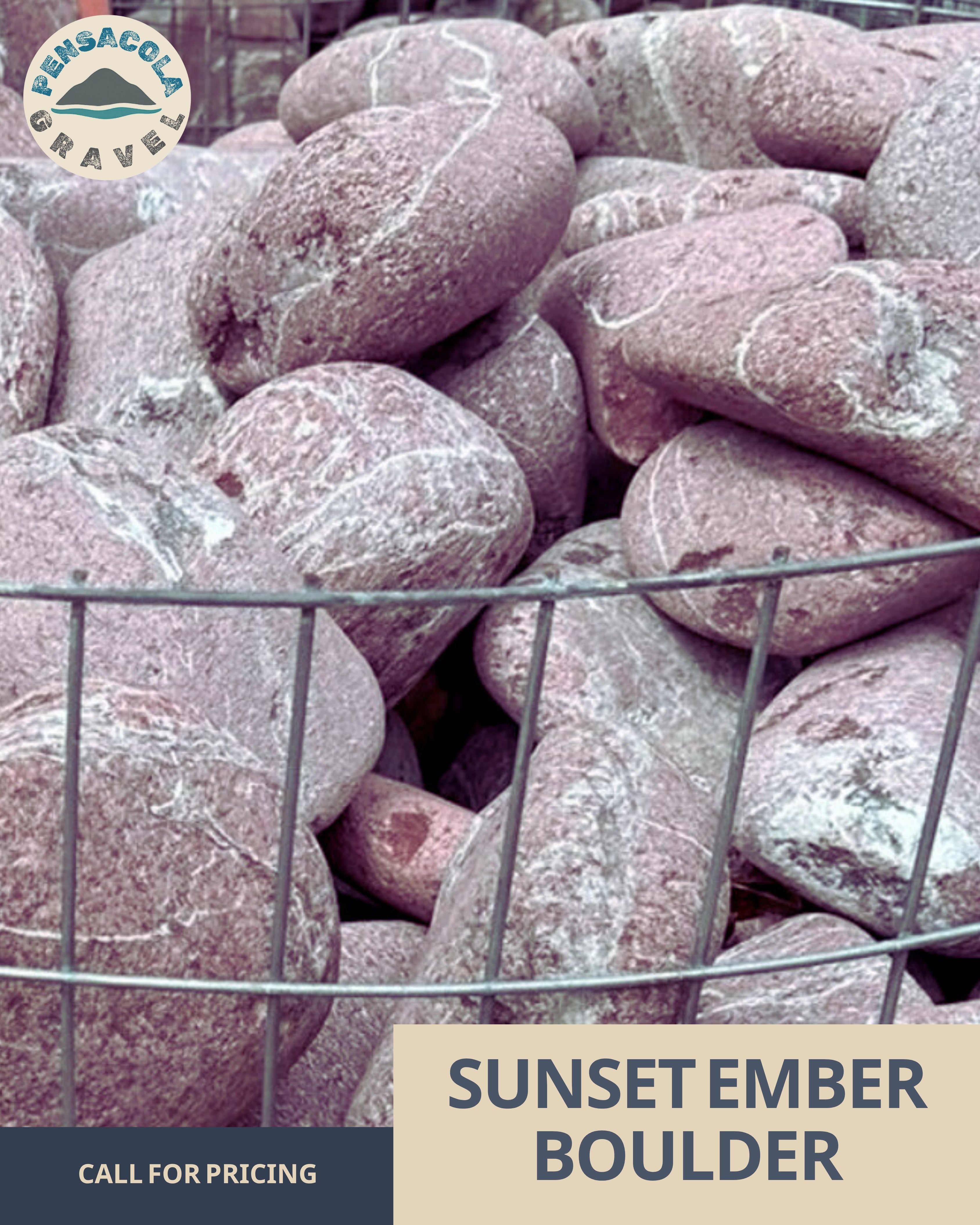 Sunset Ember Boulder {Per Pallet}