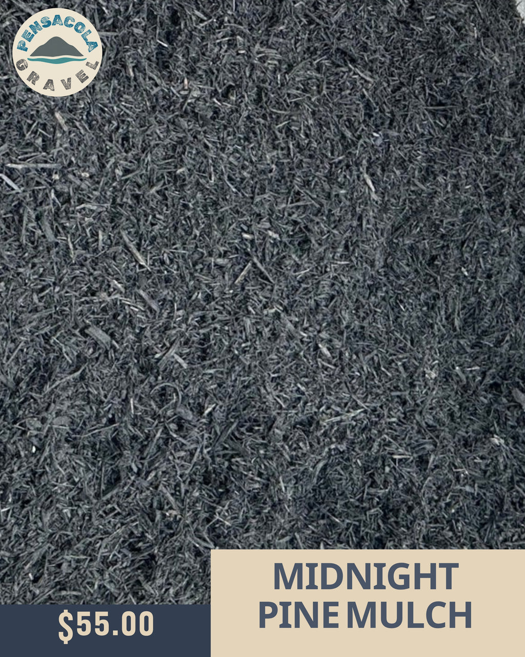 Midnight Pine Mulch {PER YARD}