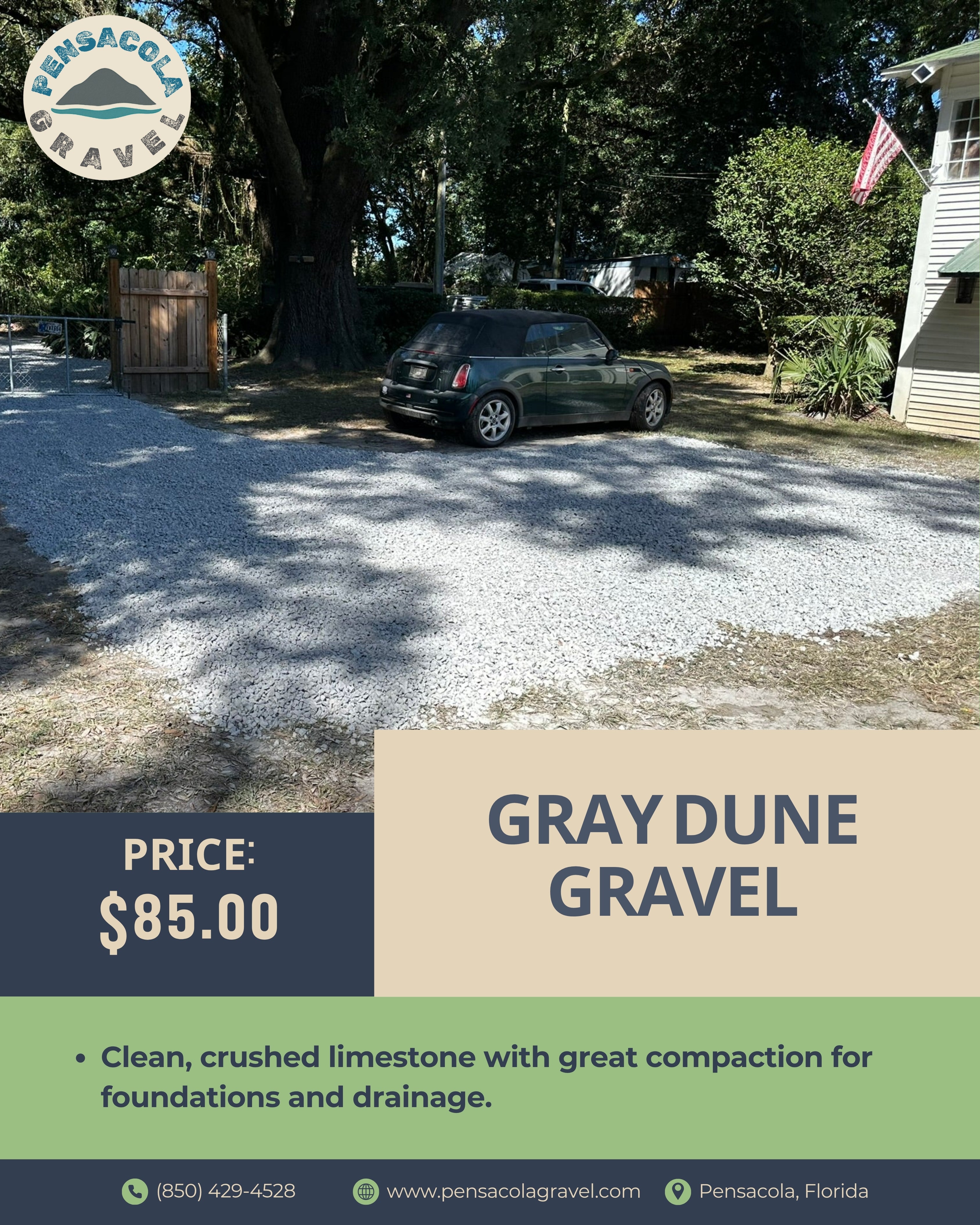 Graydune Gravel {Per Ton}
