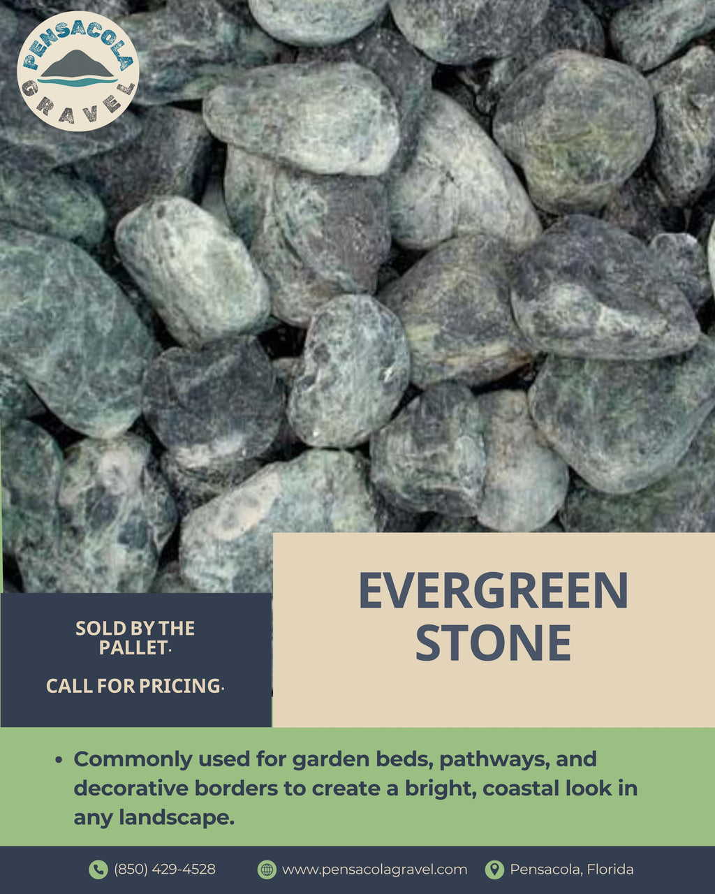 Evergreen Stone {Per Pallet}